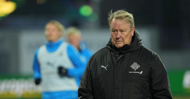 Åge Hareide er hættur með íslenska landsliðið.