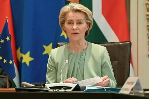 Ursula von der Leyen, forseti framkvæmdastjórnar Evrópusambandsins.