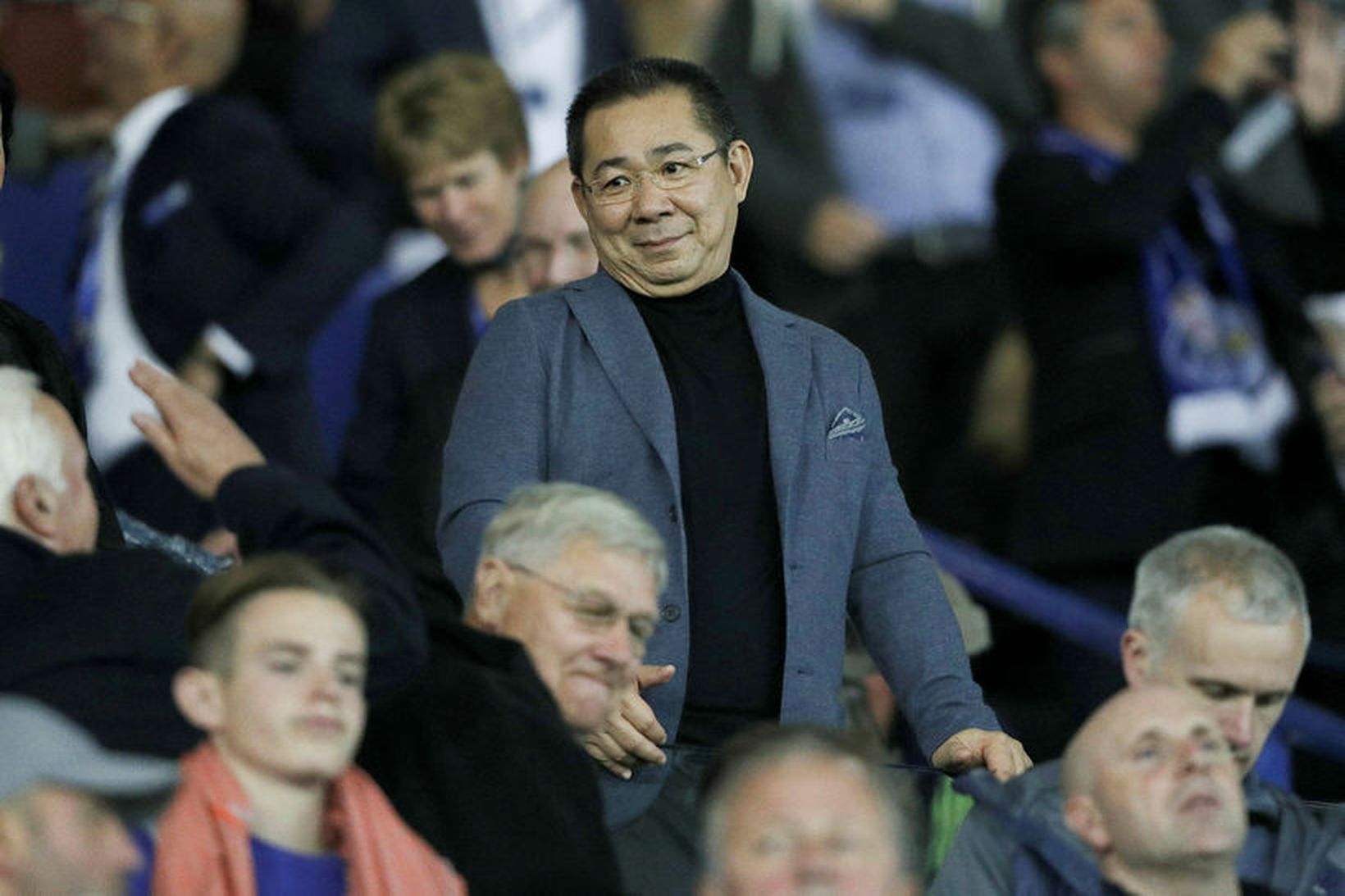 Vichai Srivaddhanaprabha á vellinum í september árið 2016.