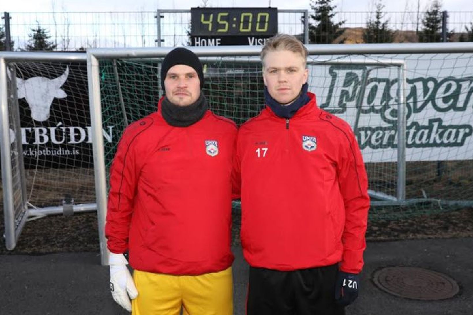 Trausti Sigurbjörnsson og Ragnar Már Lárusson.