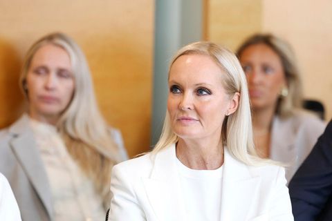 Sigríður Margrét Oddsdóttir, framkvæmdastjóri Samtaka atvinnulífsins, á kynningu skýrslunnar í morgun.