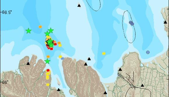 Jarðskjálfti 5,3 að stærð skammt frá Siglufirði