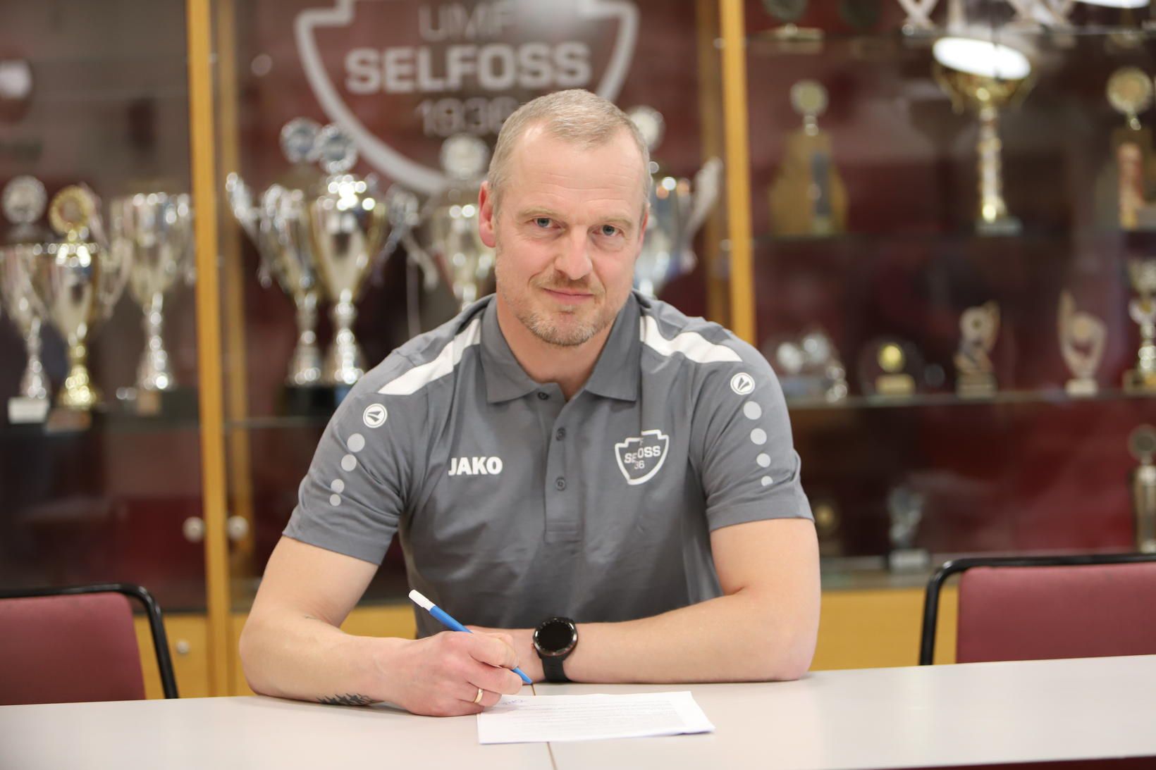 „Var ekki endilega á leið í þjálfun“