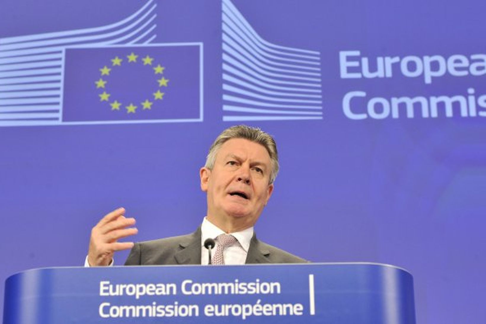 Karel De Gucht, viðskiptastjóri Evrópusambandsins.