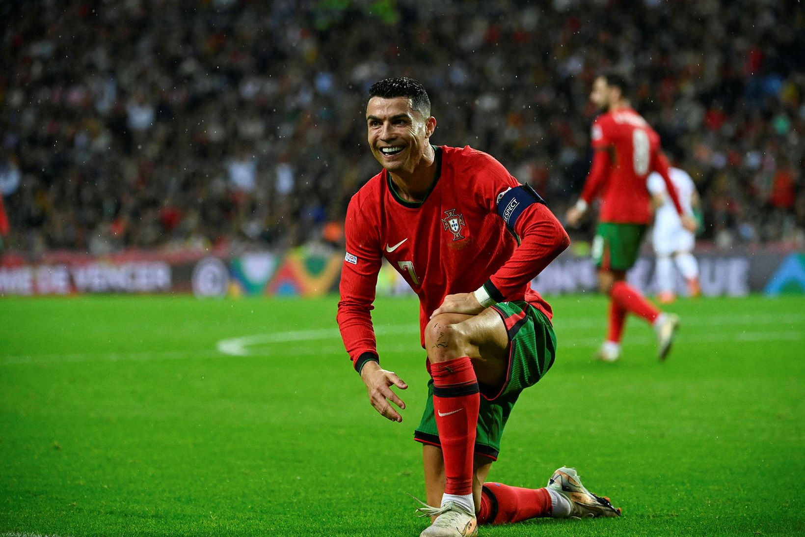 Cristiano Ronaldo gæti lagt skóna á hilluna á næstunni.