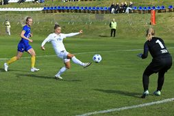 Olga Sevcova og stöllur í ÍBV eru komnar í toppsætið.