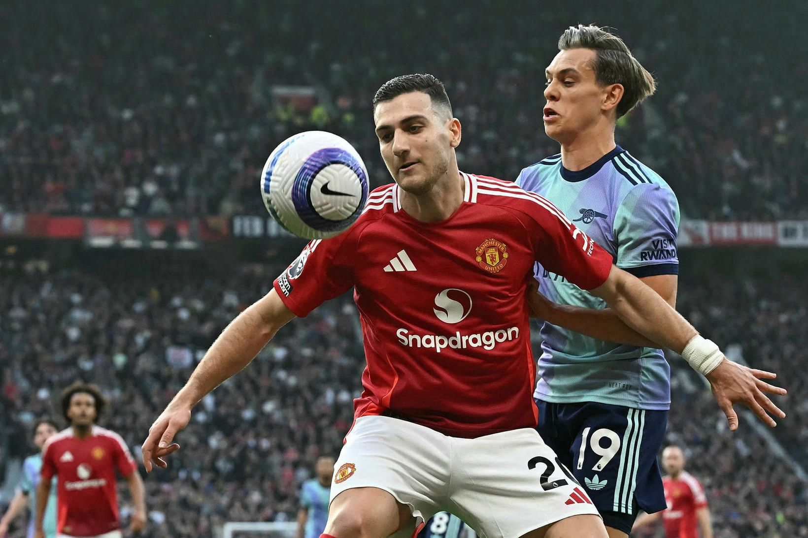 Diogo Dalot er að glíma við meiðsli.