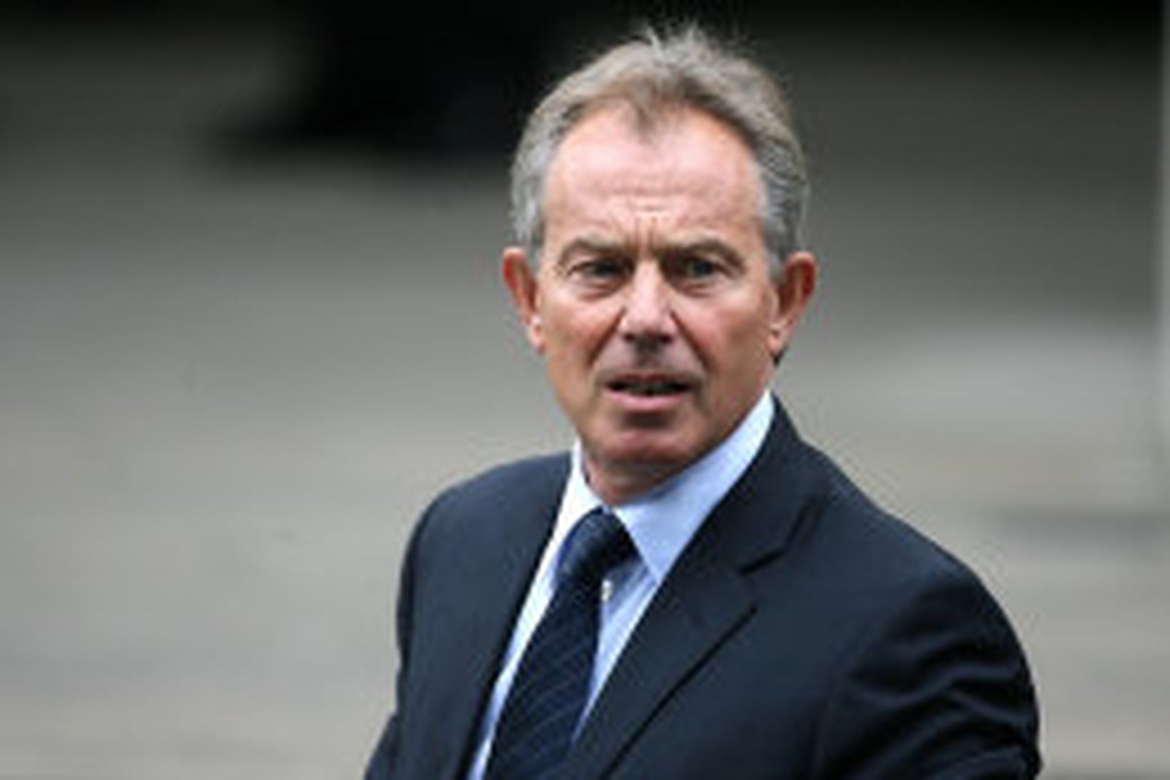 Tony Blair, fyrrverandi forsætisráðherra, mætti í minningarathöfnina.