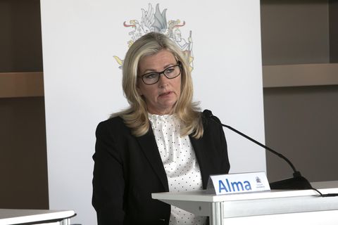 Director of Health Alma Möller.