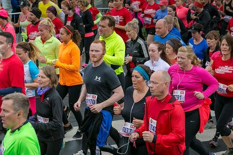 The Reykjavik Marathon last year.