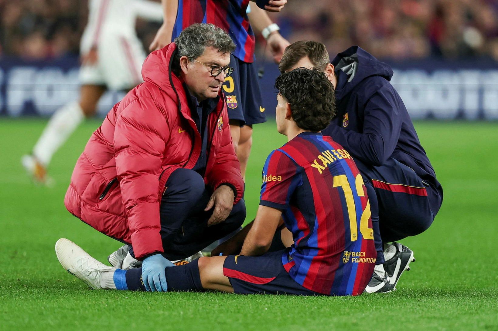 Xavi Espart meiddist í El Clásico