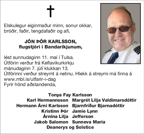 Jón Þór Karlsson,