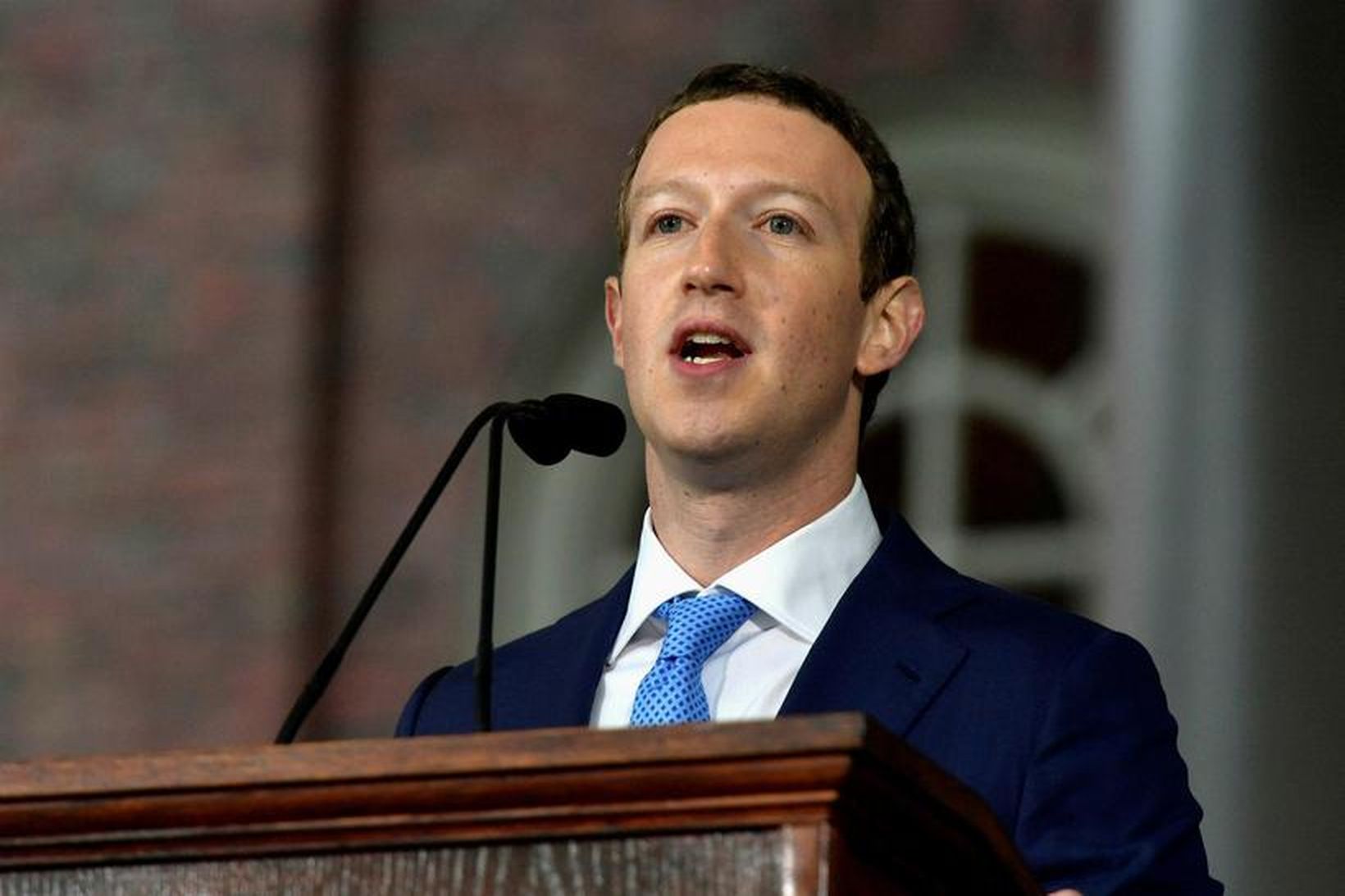 Mark Zuckerberg er meðal þeirra tæknileiðtoga sem harma ákvörðun forsetans.
