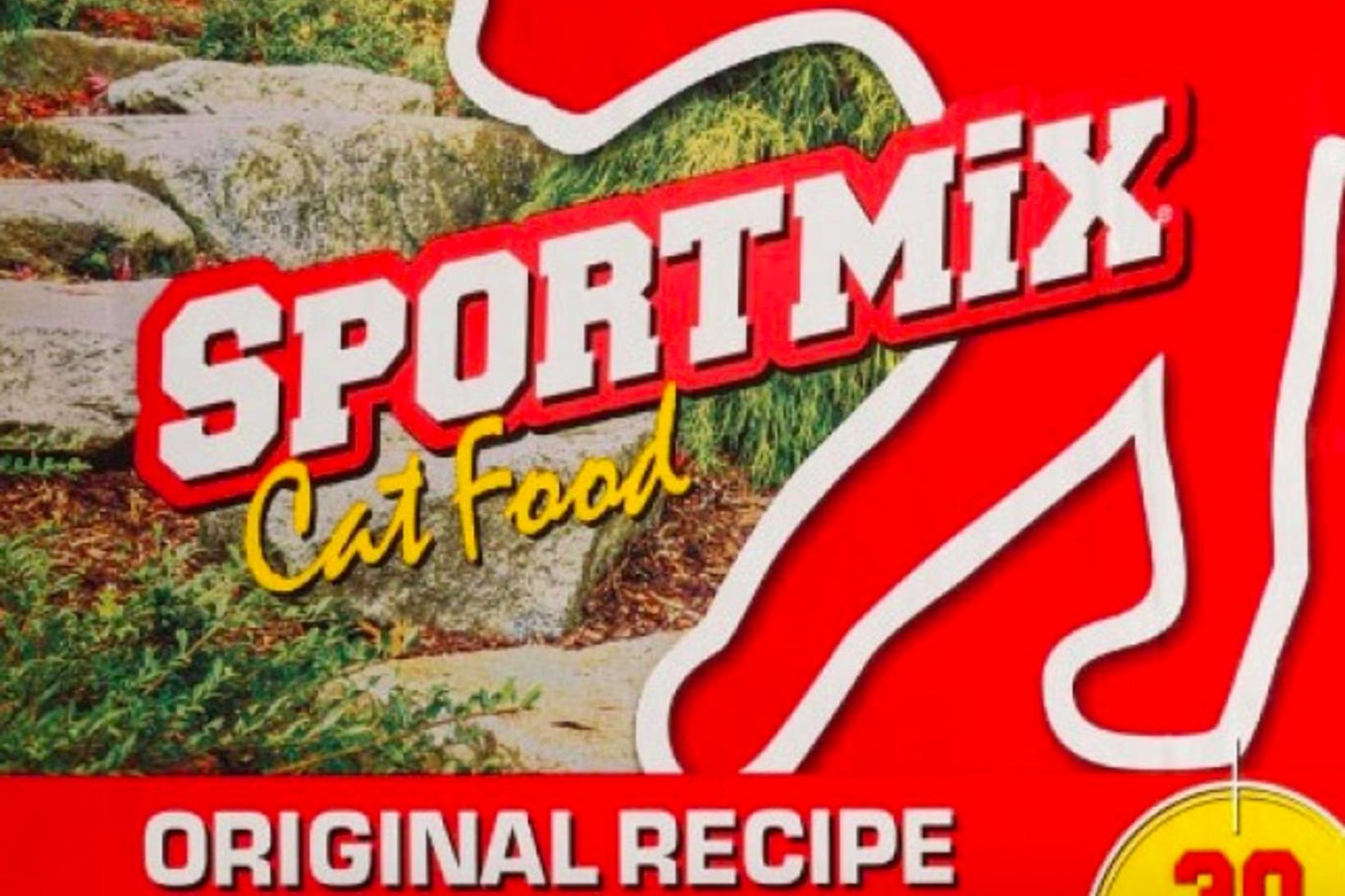Sportmix original cat food.