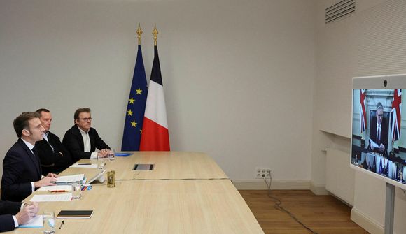 Starmer og Macron tilbúnir að senda hermenn til Úkraínu