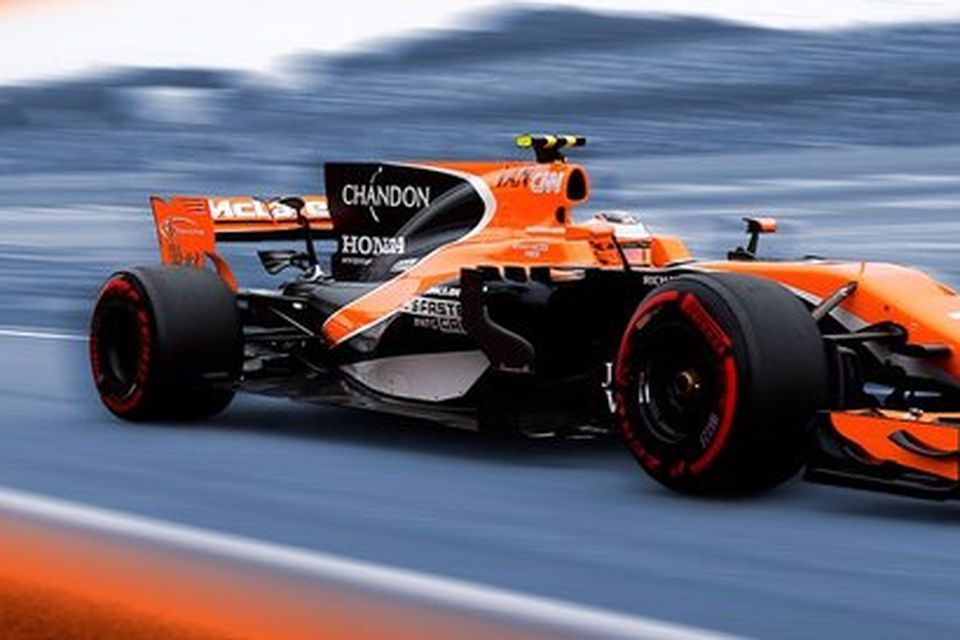 Staffel Vandoorne á McLaren í Singapúr.