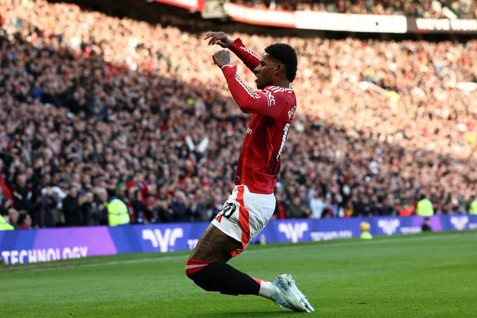 Marcus Rashford er á förum frá Manchester United.