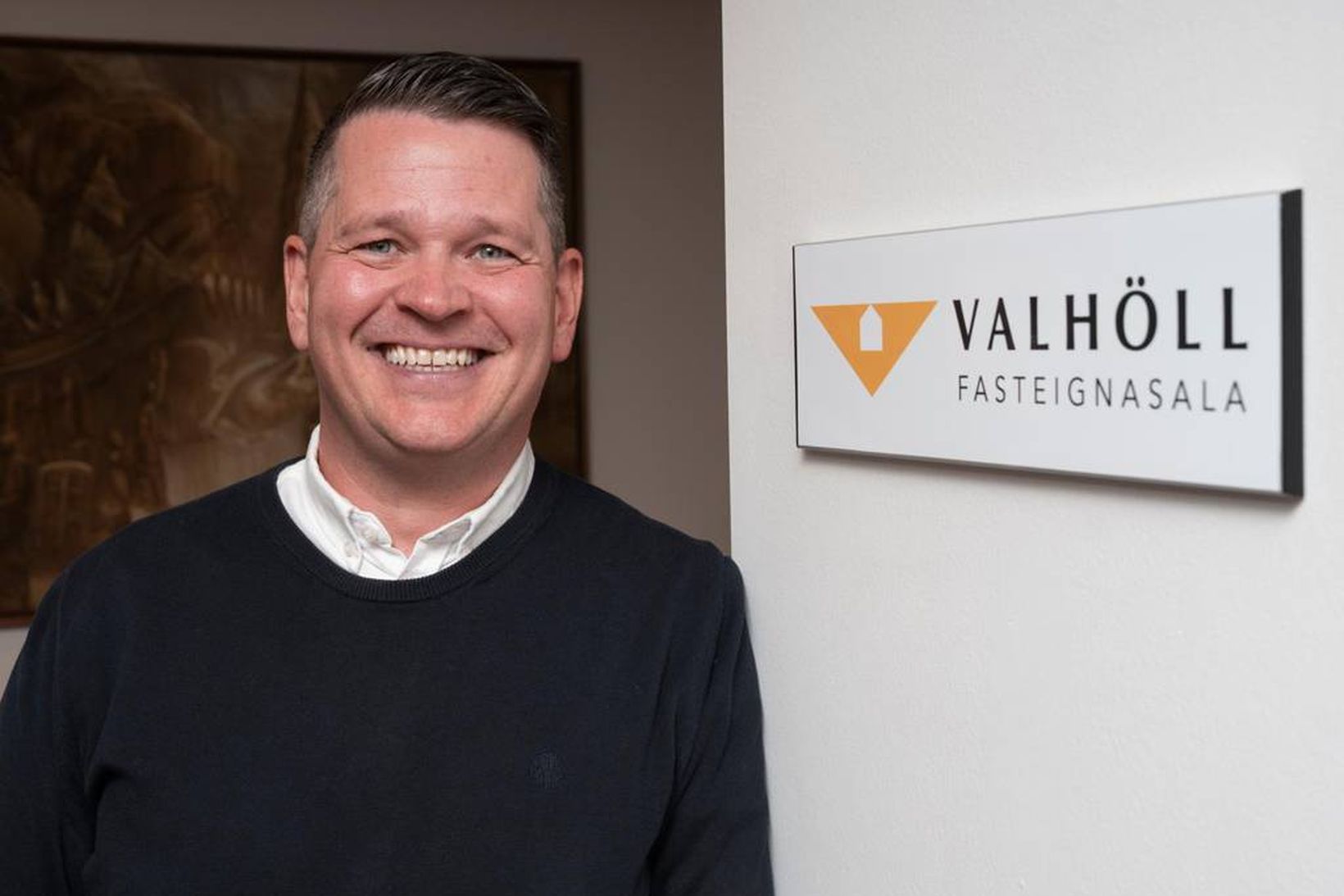 Óskar H. Bjarnason, annar eigandi fasteignasölunnar Valhallar, hvetur fyrstu kaupendur …