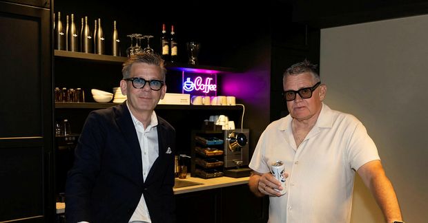 Tómar Hilmar Ragnarsson og Bjarni Ákason.