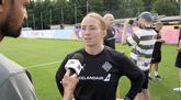 Vildi styðja við bakið á eiginkonunni