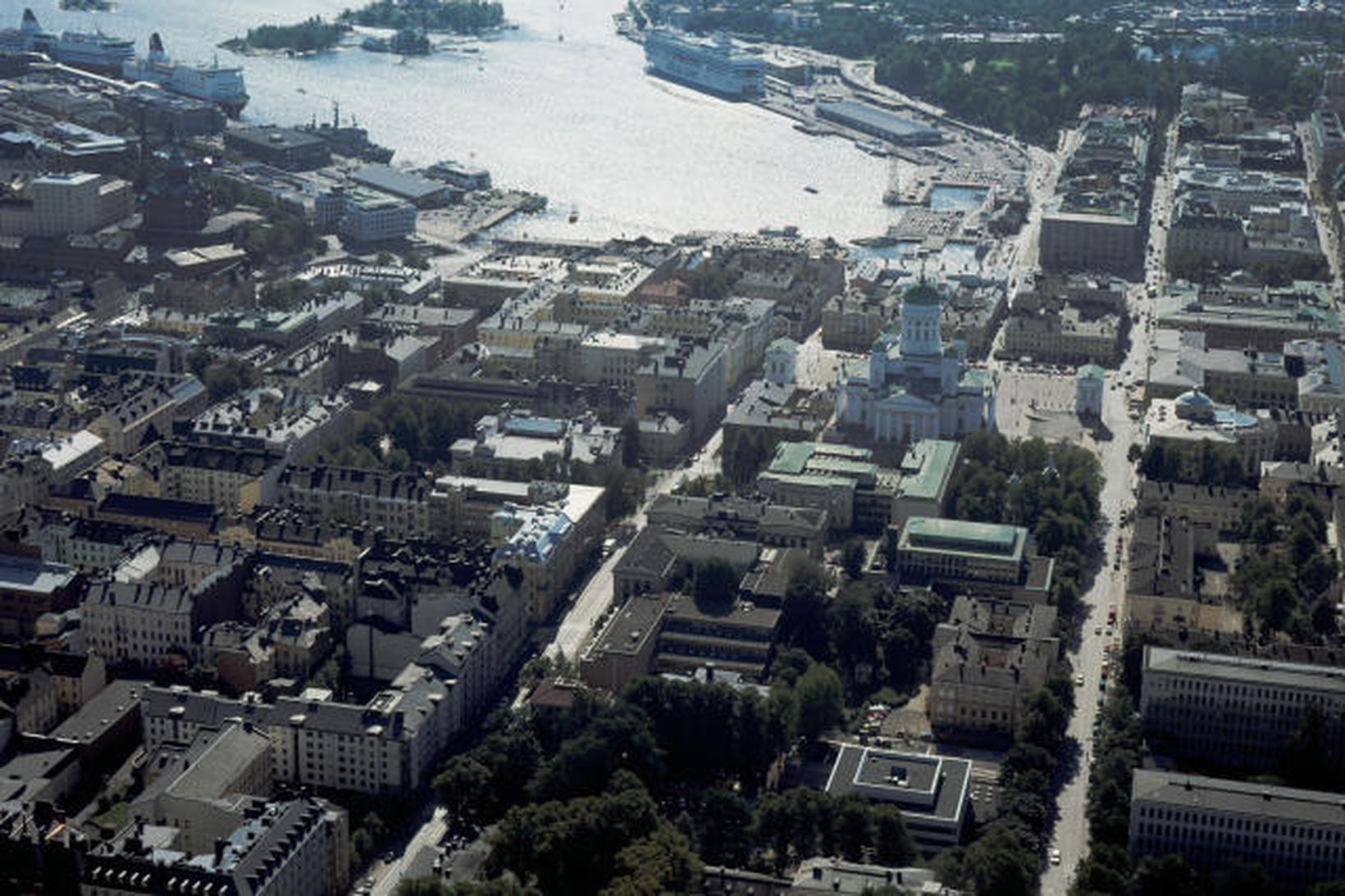 Frá Helsinki, höfuðborg Finnlands.