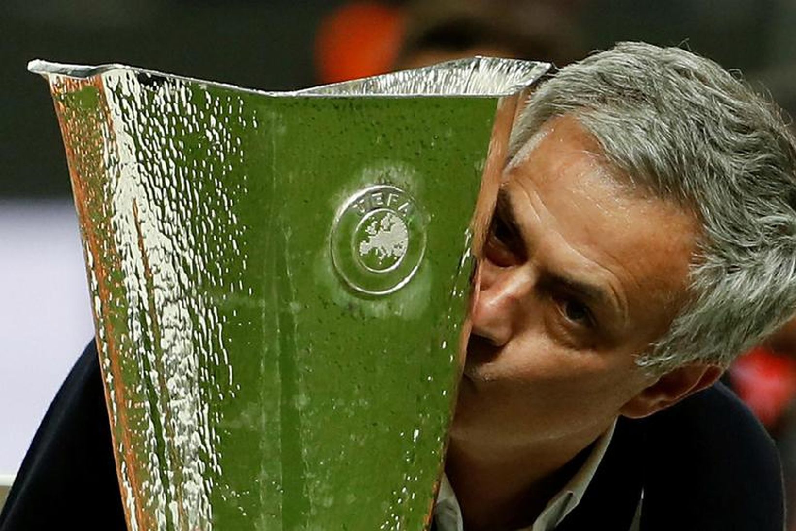 José Mourinho var sáttur við afrakstur kvöldsins.