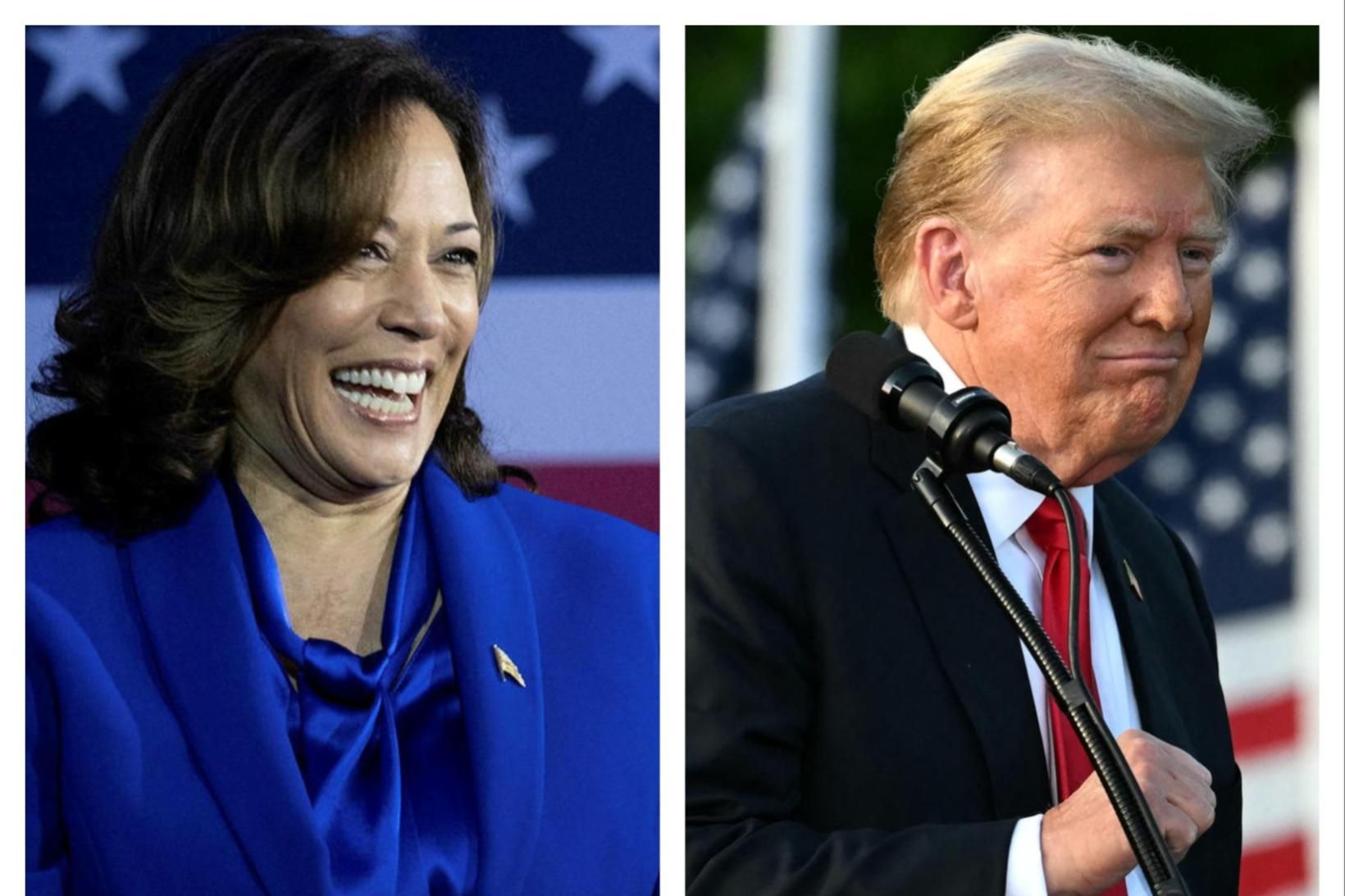 Kamala Harris og Donald Trump munu líklega mætast í komandi …