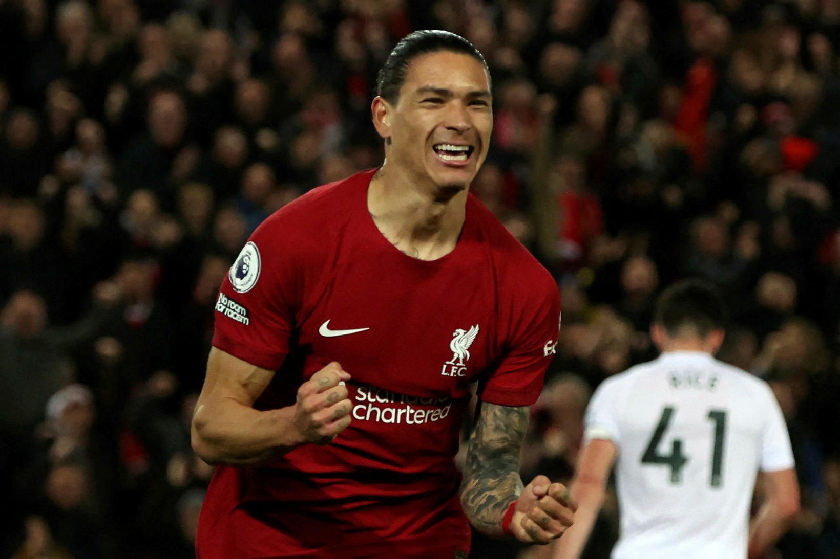Darwin Nunez er á leiðinni frá Liverpool.