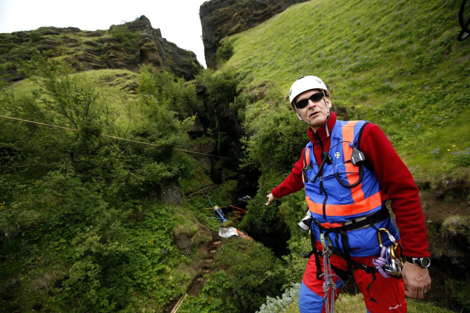 Leitað í Bleiksárgljúfri laugardaginn 28. júní 2014