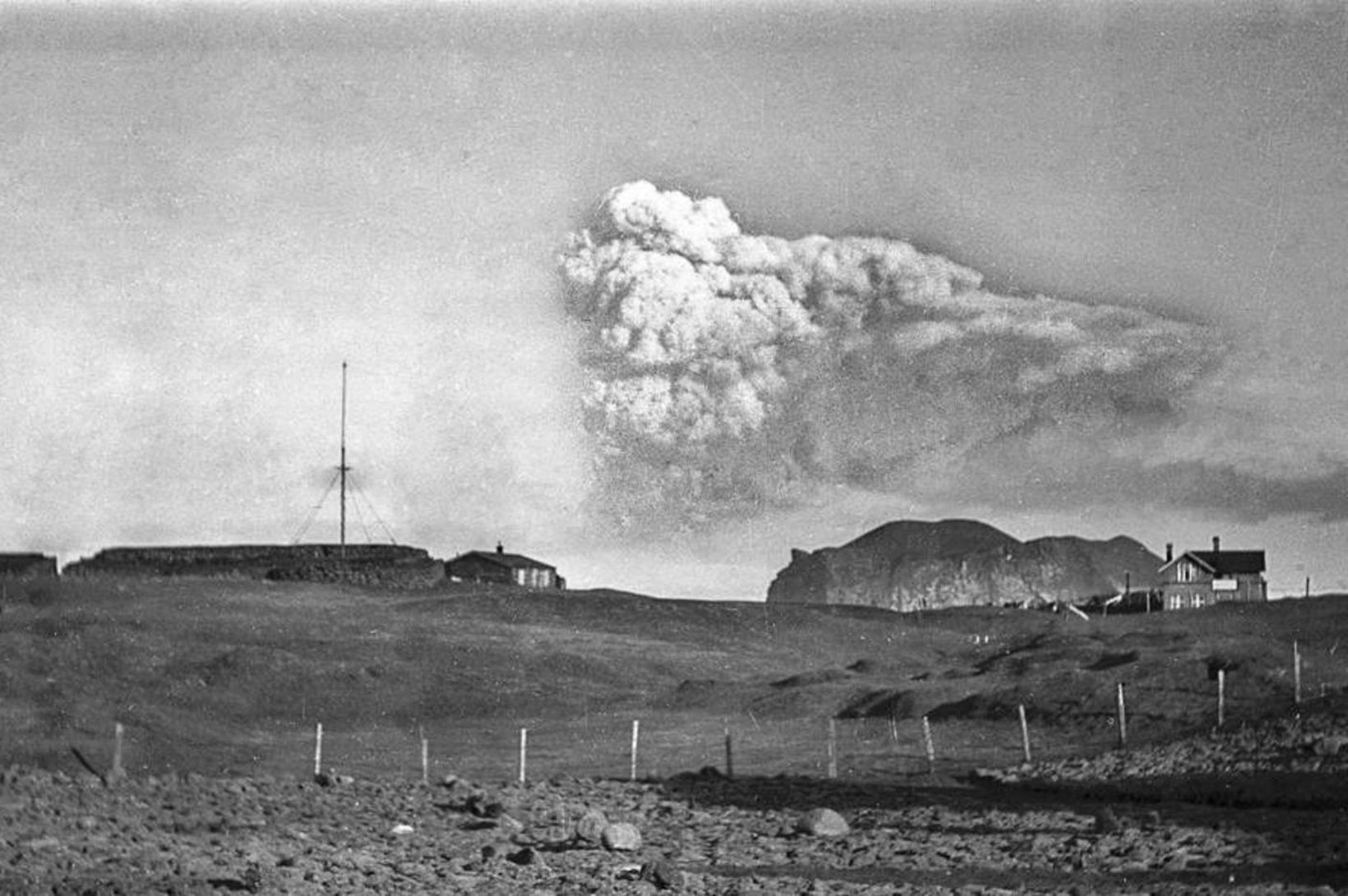 Þegar Katla gaus: Eldurinn sást frá Vestfjörðum