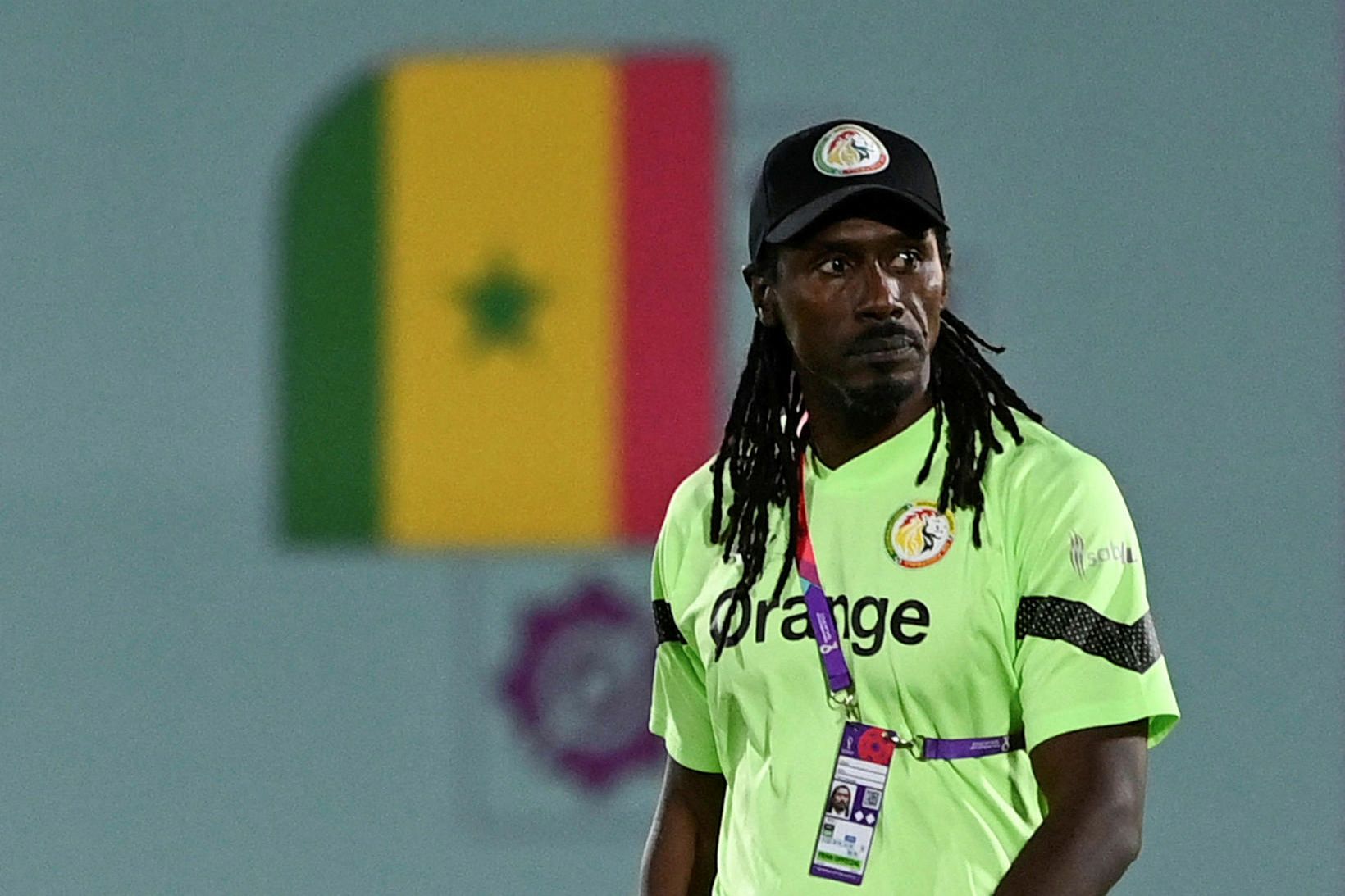 Aliou Cissé var fyrirliði Senegal á HM 2002 og tók …