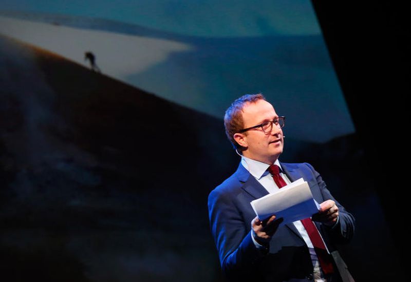 Andri Snær Magnason, writer and environmental activist announced that he's running for President of Iceland this afternoon.