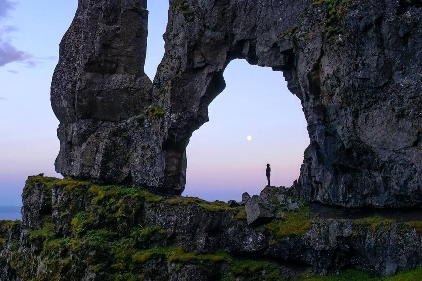 Valdís er mikið náttúrubarn og kann best við sig innan …