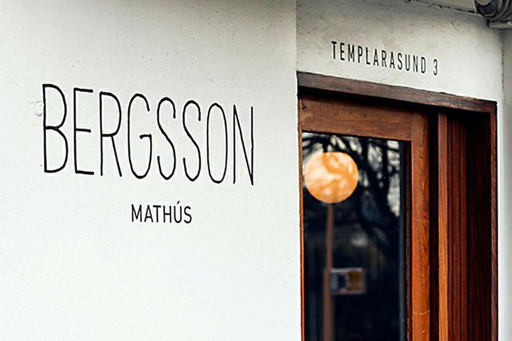 Bergsson mathús í Templarasundi.