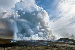 Þor­vald­ur Þórðar­son segir að fari svo að það gjósi aft­ur í grennd við þá gíga …