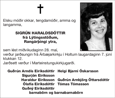 Sigrún Haraldsdóttir