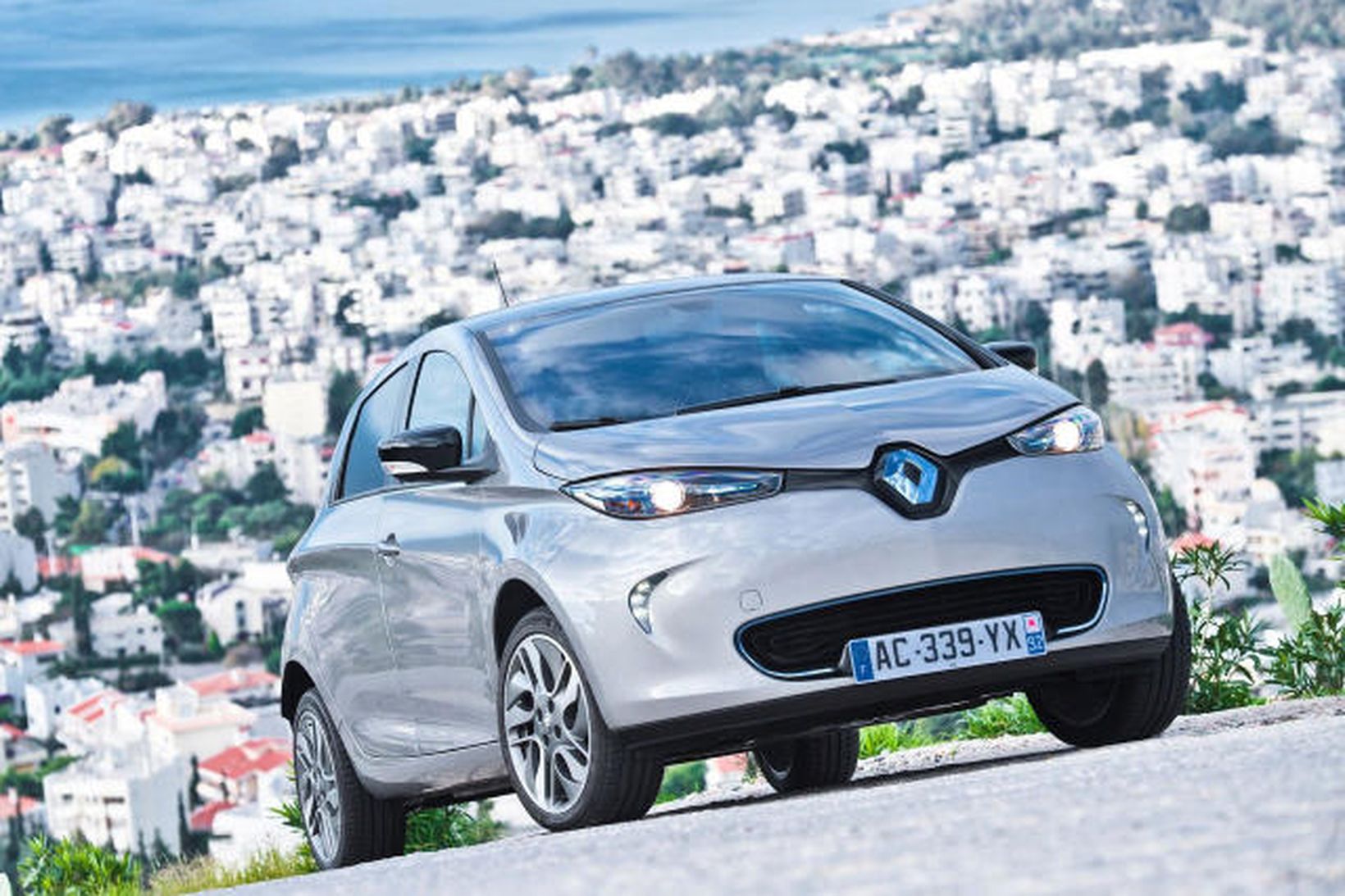 Rafbíllinn Renault Zoe.