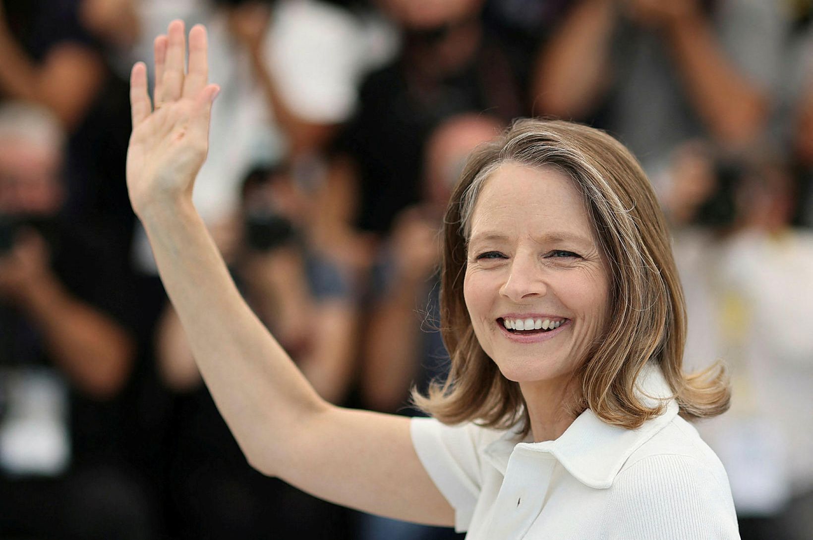 Jodie Foster laumaði sér í Bíó Paradís 