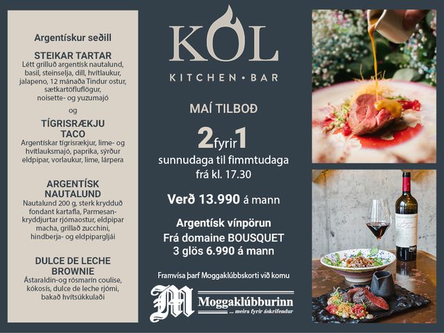 Kol - nýtt maítilboð