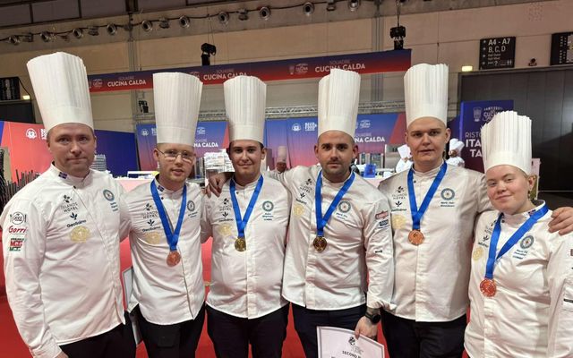 Glæsilegur árangur hjá Íslendingunum sem tóku þátt í Global Chefs Challenge á Ítalíu. Jafet Berg …