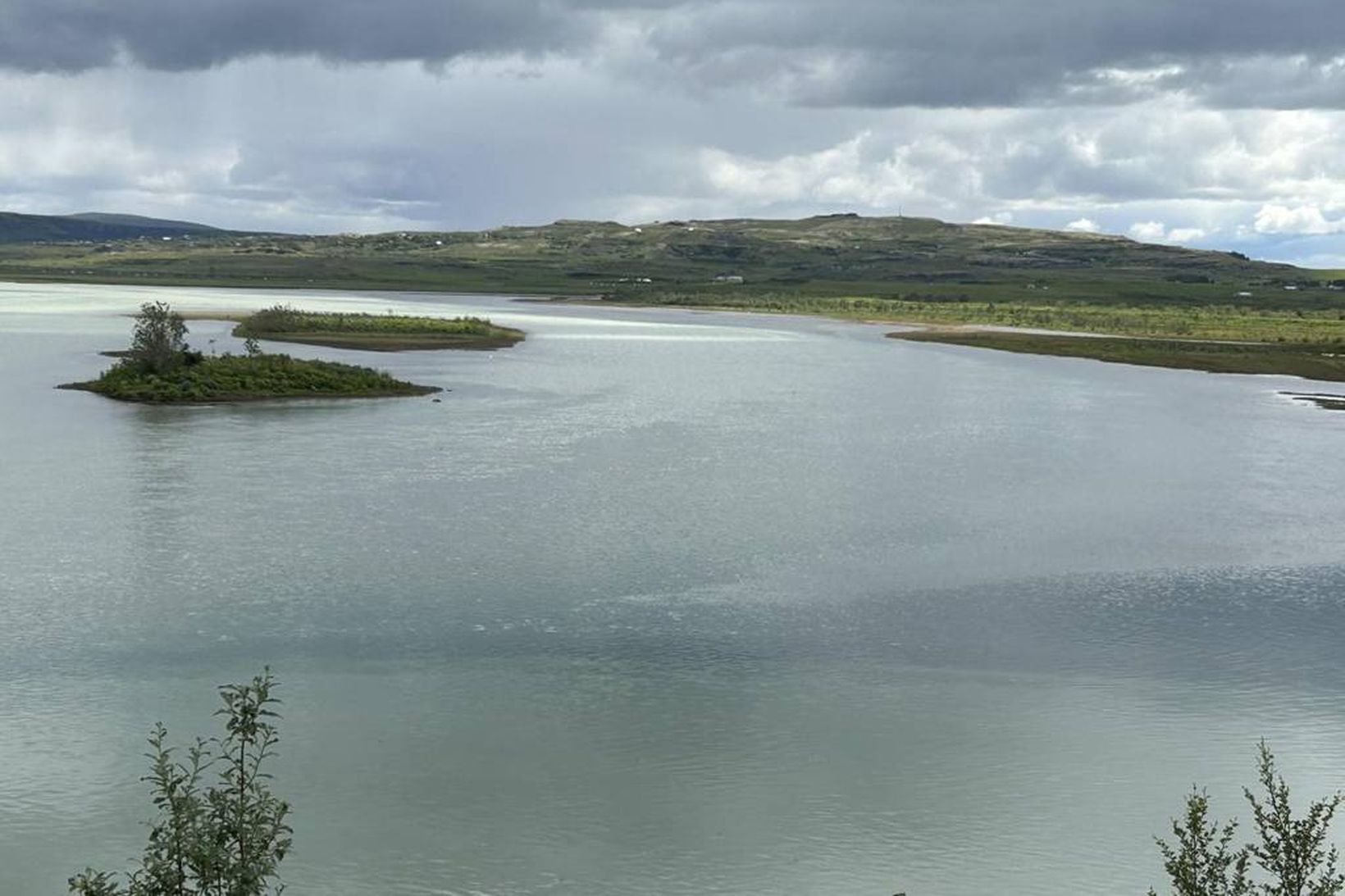 Hart er deilt um veiðirétt við Iðu þar sem Stóra-Laxá …