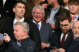 Alex Ferguson á leik Manchester United í síðustu viku.