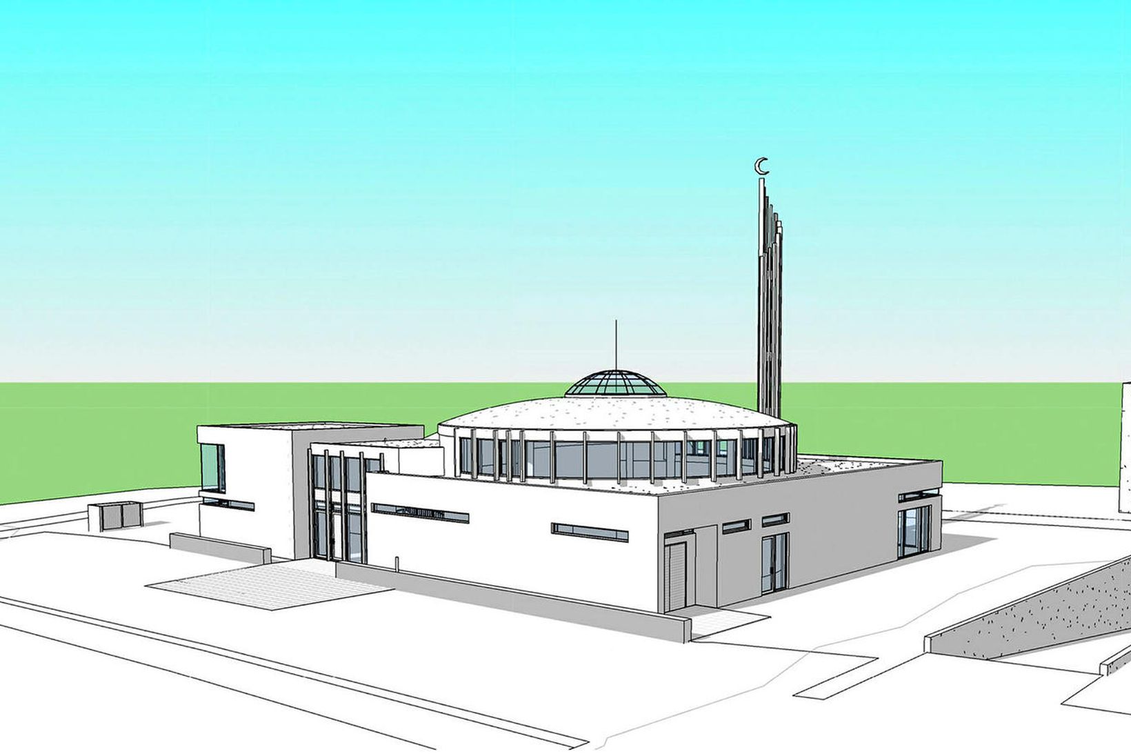 Bænahúsið verður á Suðurlandsbraut 76 í Reykjavík.