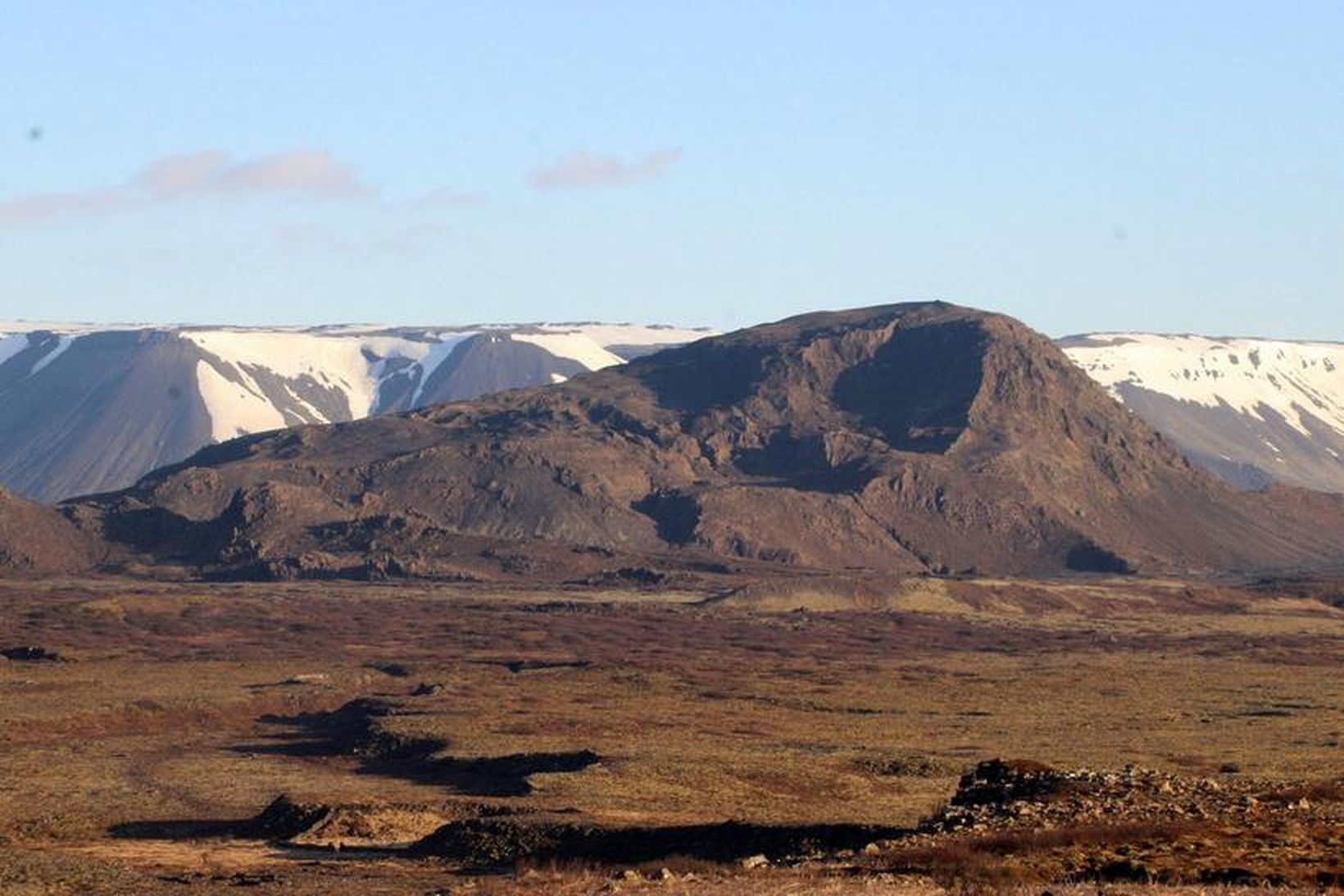 Helgafell við Hafnarfjörð.