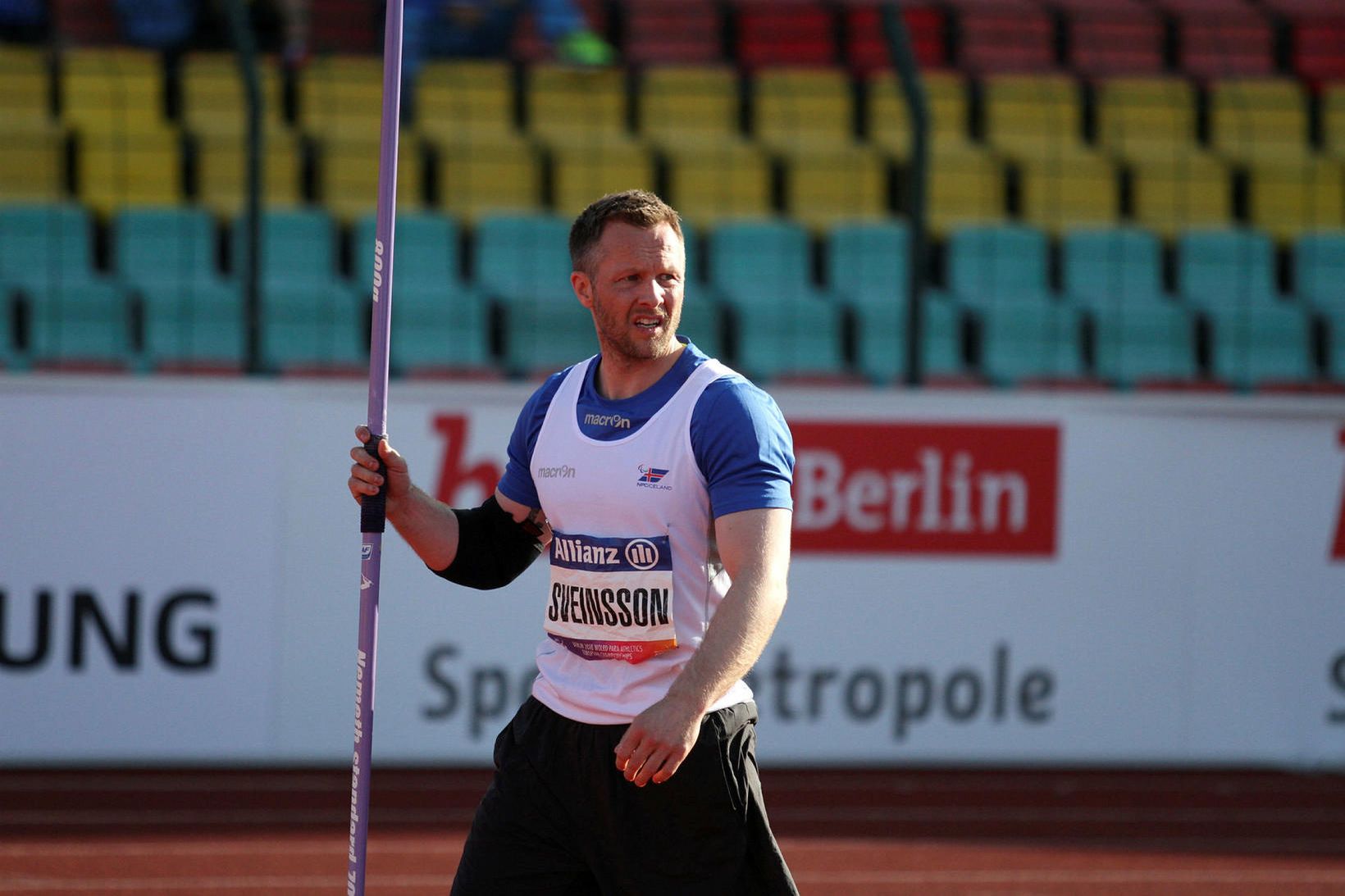Helgi Sveinsson ætlaði sér stóra hluti á Paralympics í Tókýó.
