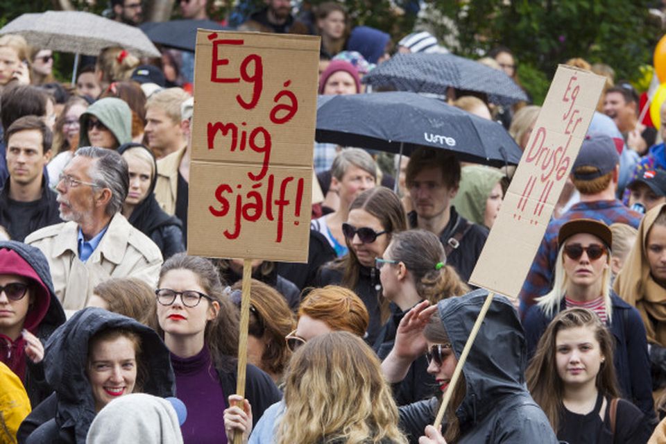 Skömminni skilað til gerenda