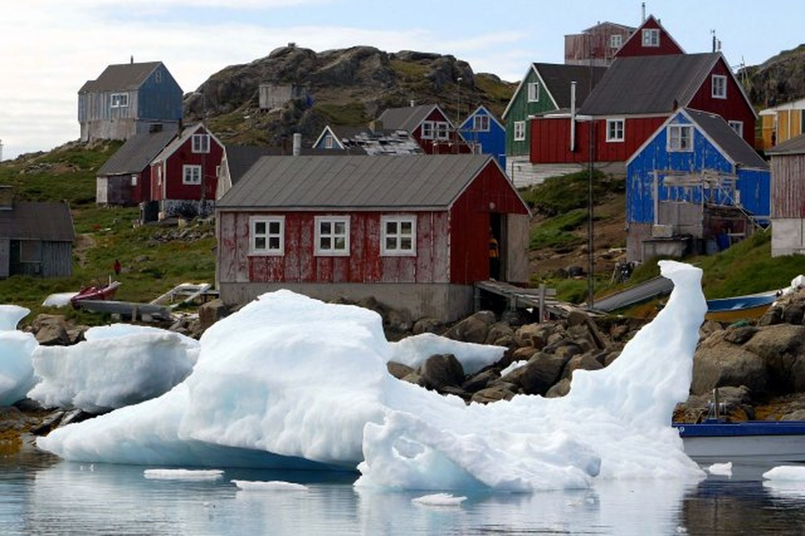 Kulusuk á Grænlandi.