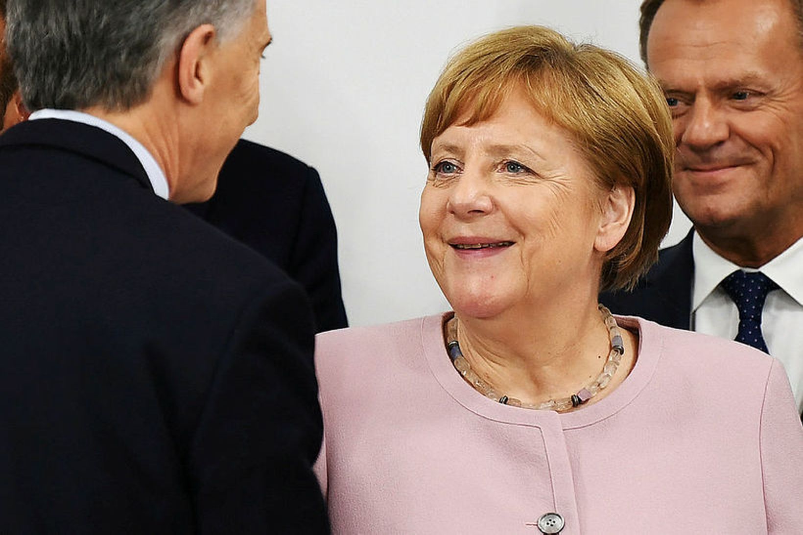 Angela Merkel, kanslari Þýskalands, segist vera við góða heilsu og …