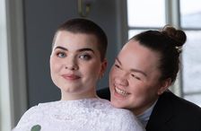 Þær Þórhildur og Signý eru ástfangnar upp fyrir haus.