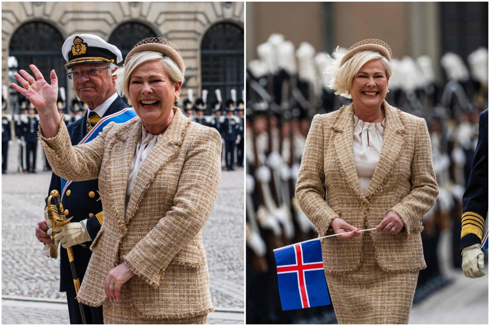 Halla Tómasdóttir forseti Íslands er í þriggja daga ríkisheimsókn í …